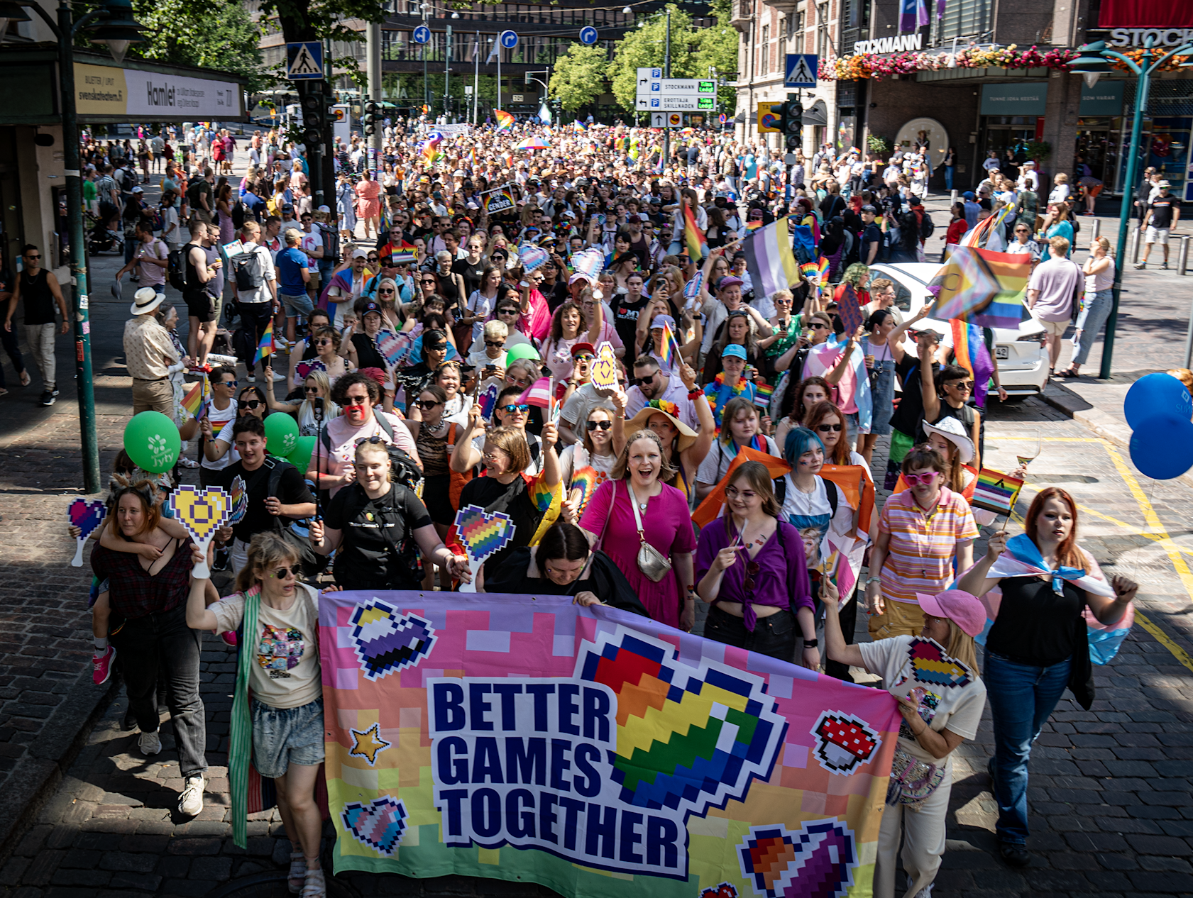 Four years of unity and community: Better Games Together continues supporting Helsinki Pride
